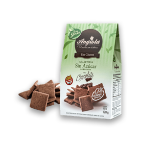 ANGIOLA GALLETITAS CHOCO. S.AZUCAR S.TACC X 120 G